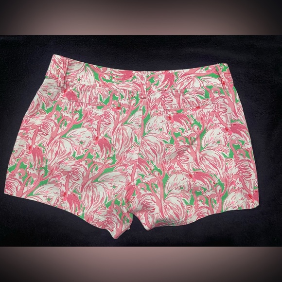 🌸💚Lilly Pulitzer The Callahan Summer Short Pink & Green Women's Size 8🌸💚 - Picture 7 of 11